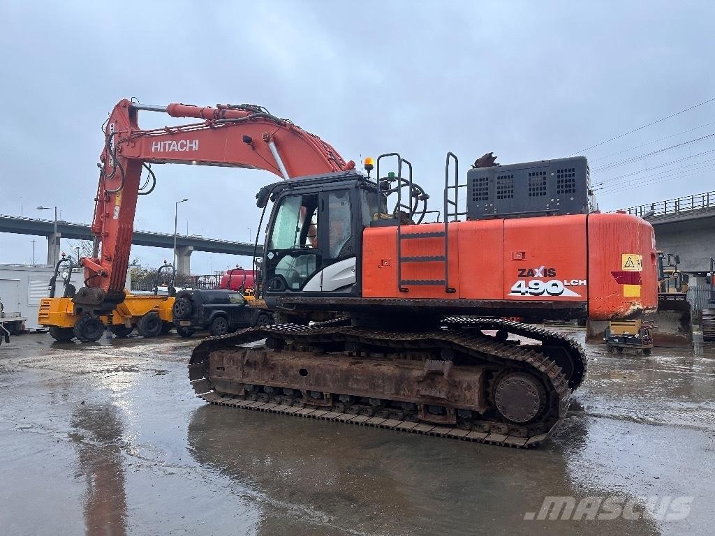 Hitachi ZX 490 LCH Beltegraver