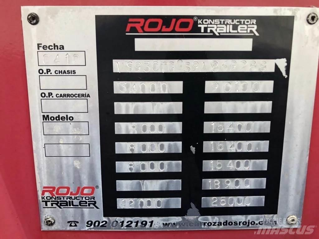  ROJO 1+ 3 LOWLOADER Brønnhenger semi