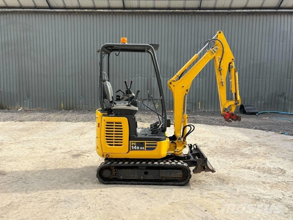 Komatsu PC 14 R-3HS Minigravere <7t