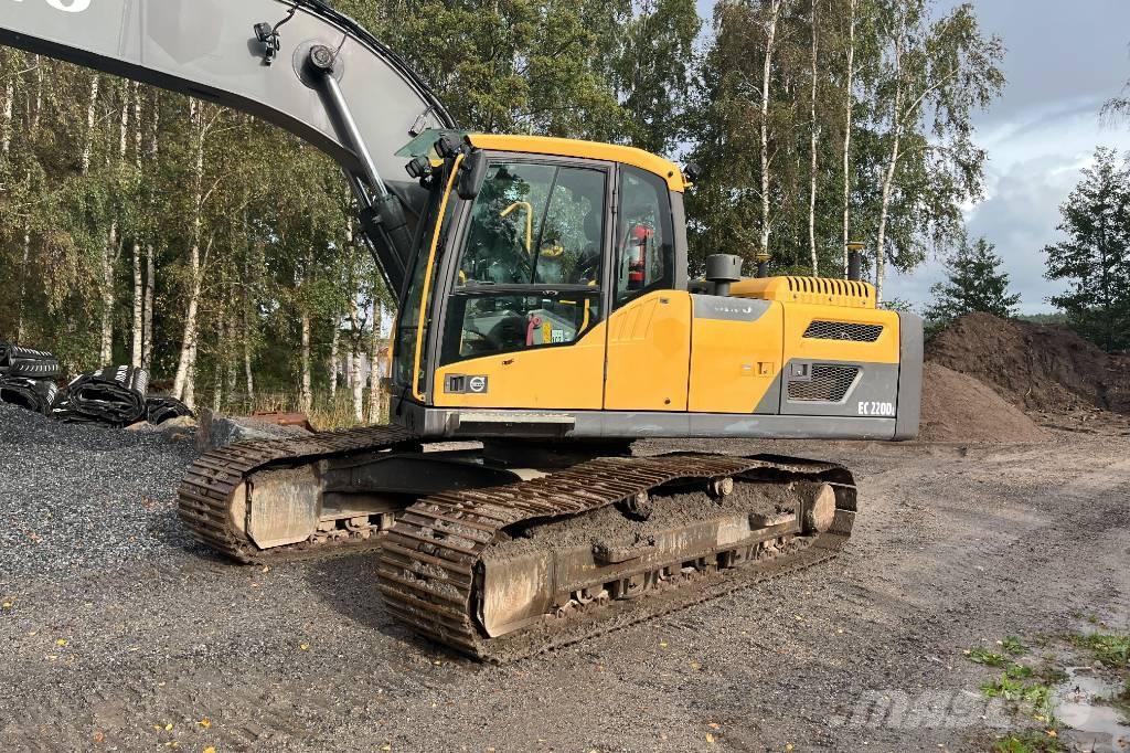 Volvo EC 220 DL Beltegraver