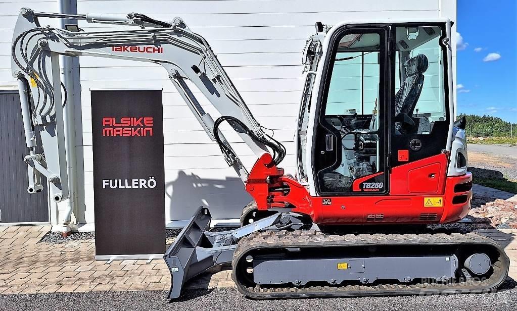 Takeuchi TB260 Minigravere <7t