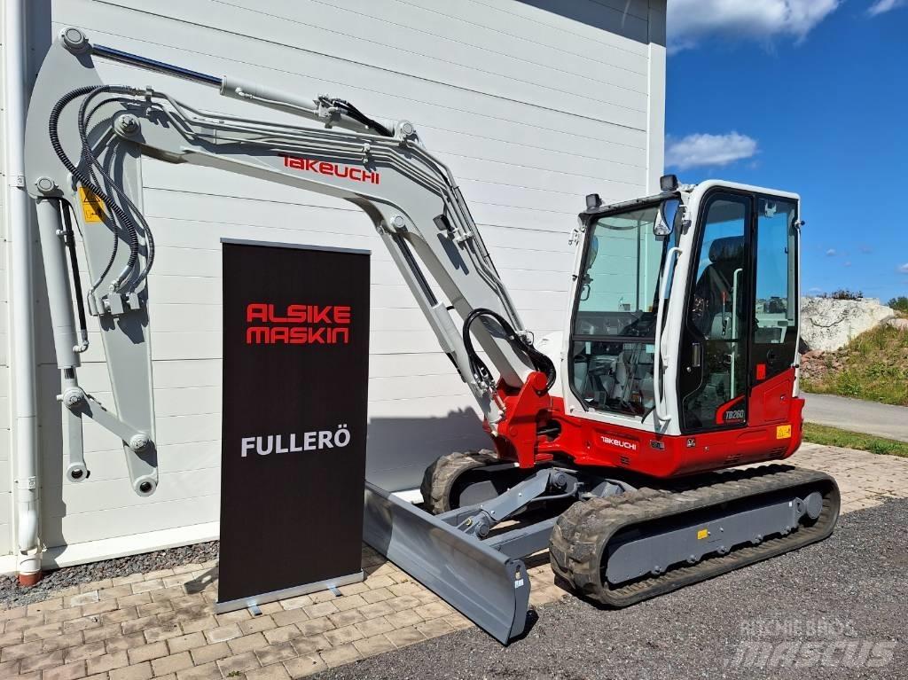 Takeuchi TB260 Minigravere <7t