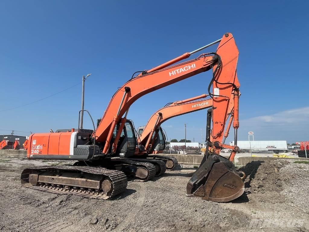 Hitachi ZA240 LC-3 Gravemaskiner for riving