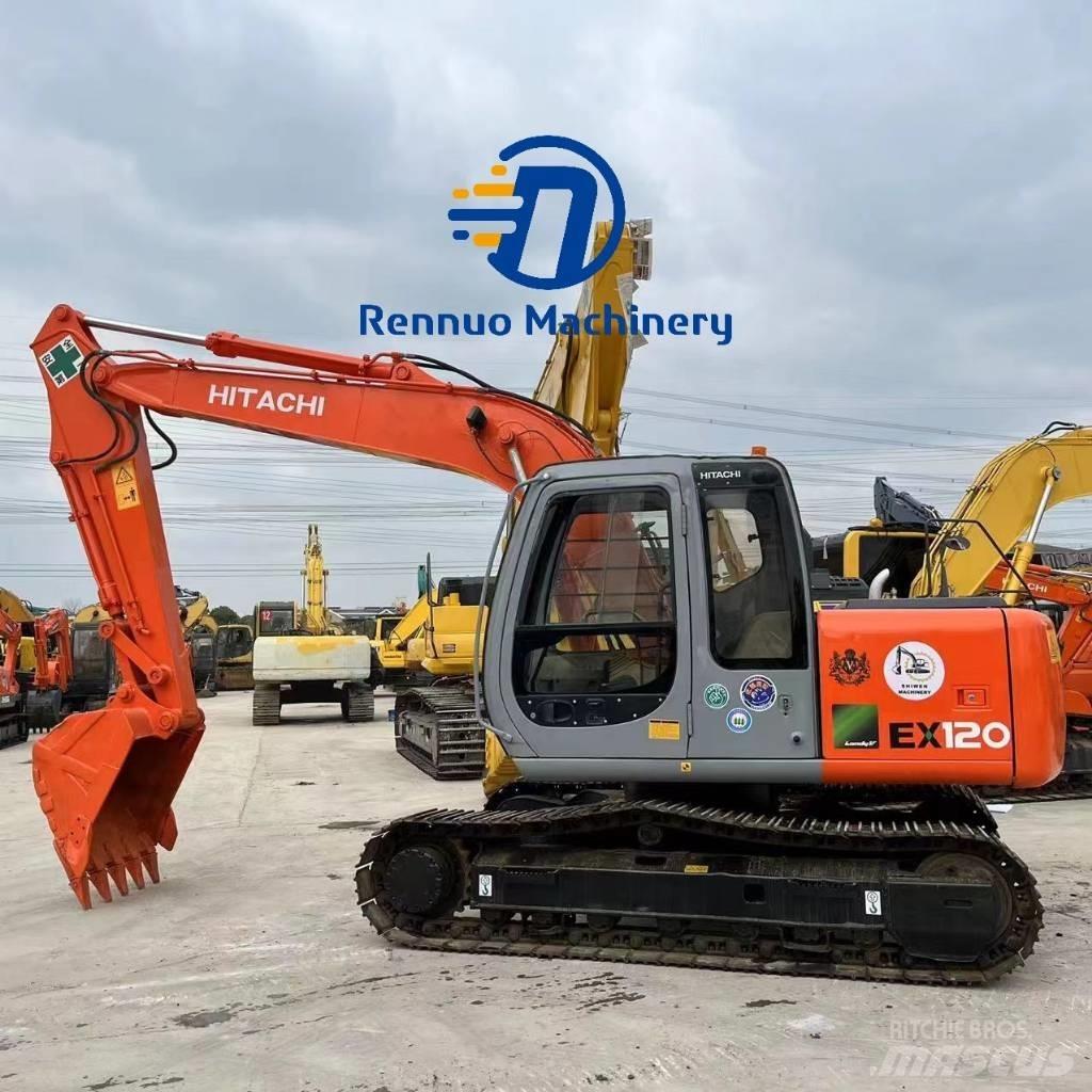 Hitachi EX 120 Beltegraver