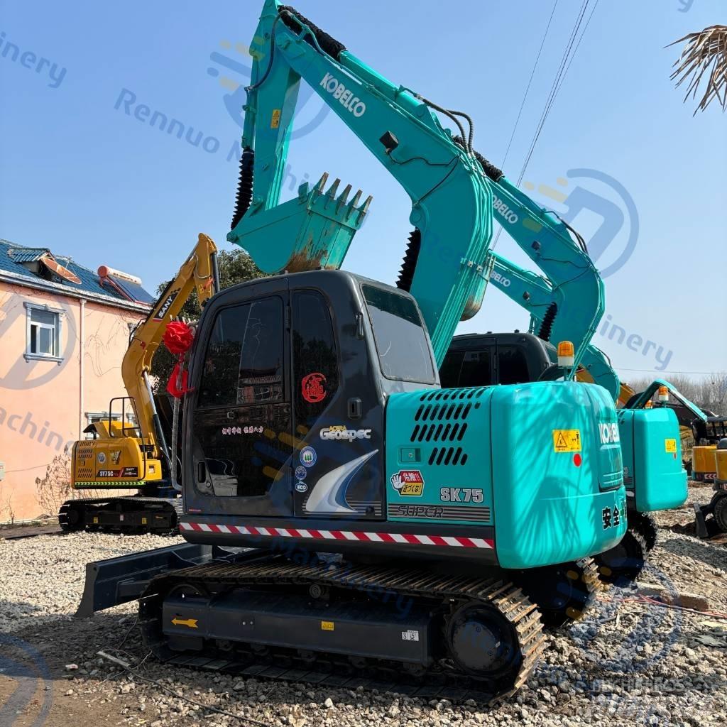 Kobelco SK75 Beltegraver