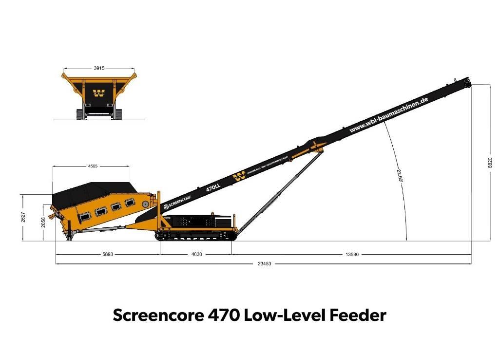  Screencore 470 LL Transportbånd