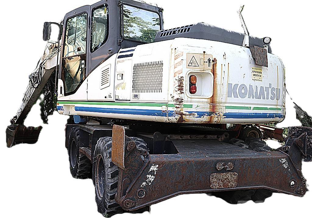 Komatsu PW 140-7 Traktorgravere