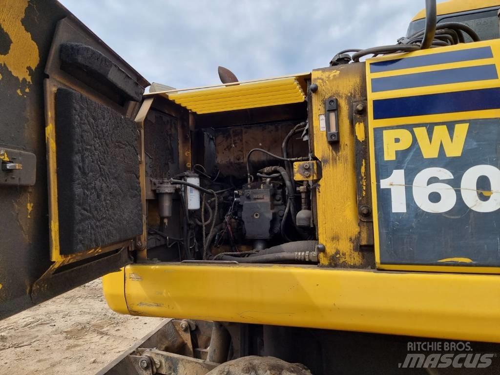Komatsu PW 160-7 Hjulgravere