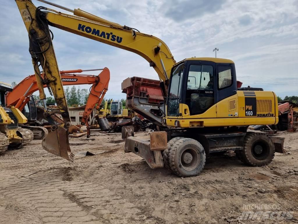 Komatsu PW 160-7 Hjulgravere