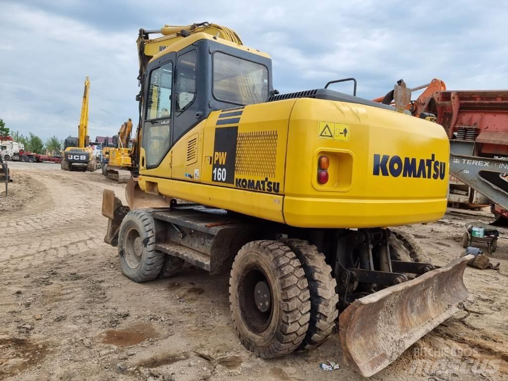 Komatsu PW 160-7 Hjulgravere
