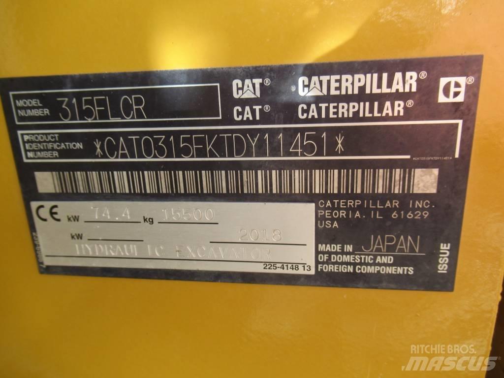 CAT 315F LCR Beltegraver