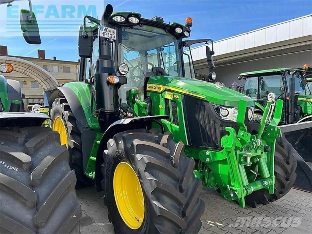 John Deere 6m 125 Traktorer