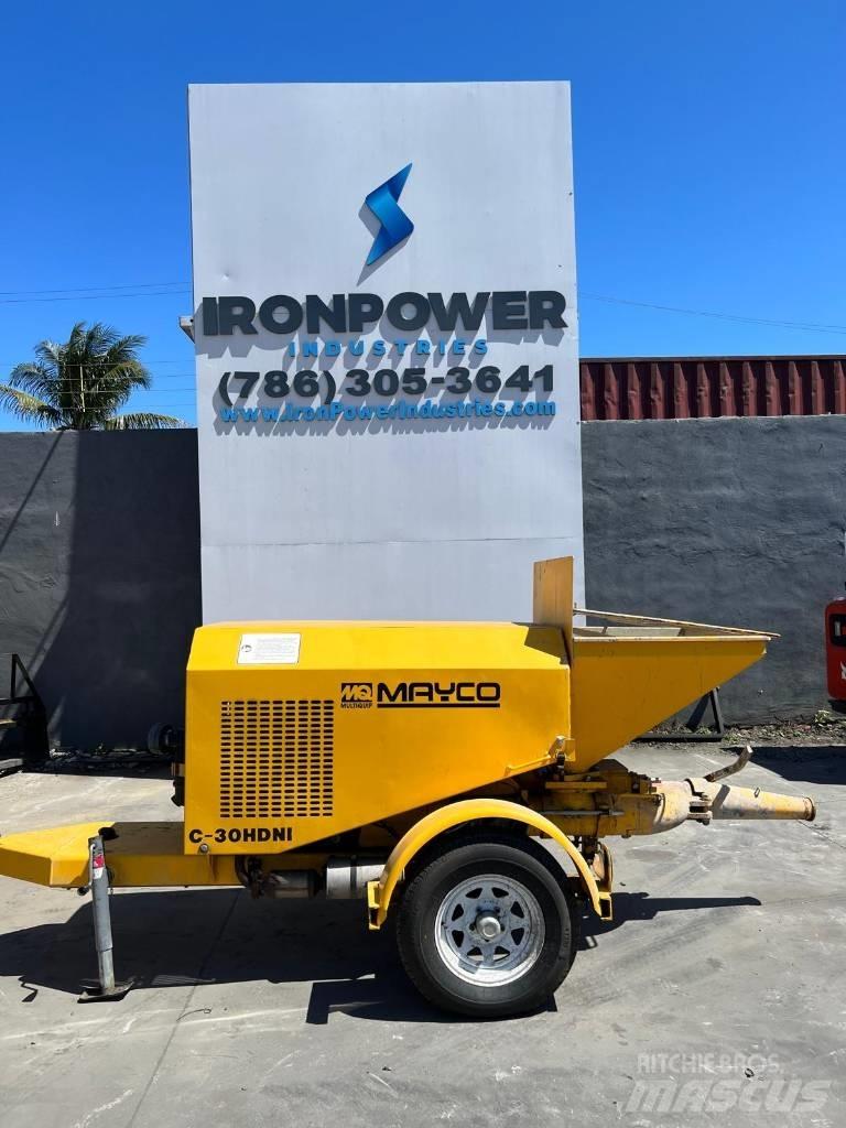 Mayco C-30HDNI Betongpumpe biler