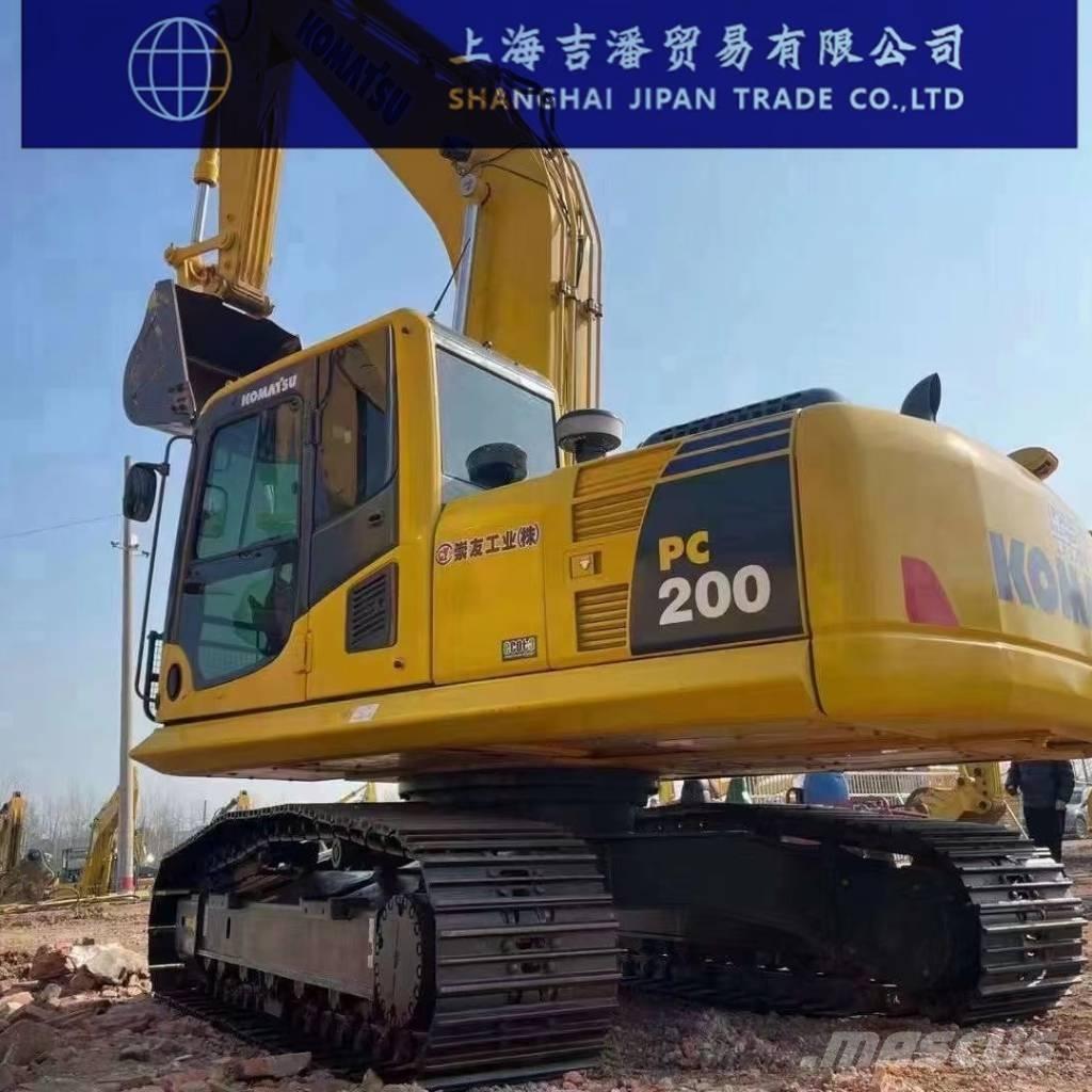 Komatsu PC 200 Beltegraver