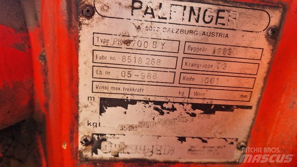 Palfinger PK 9700 Stykkgods kraner