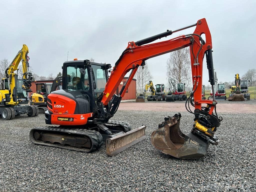 Kubota U55-4 Minigravere <7t