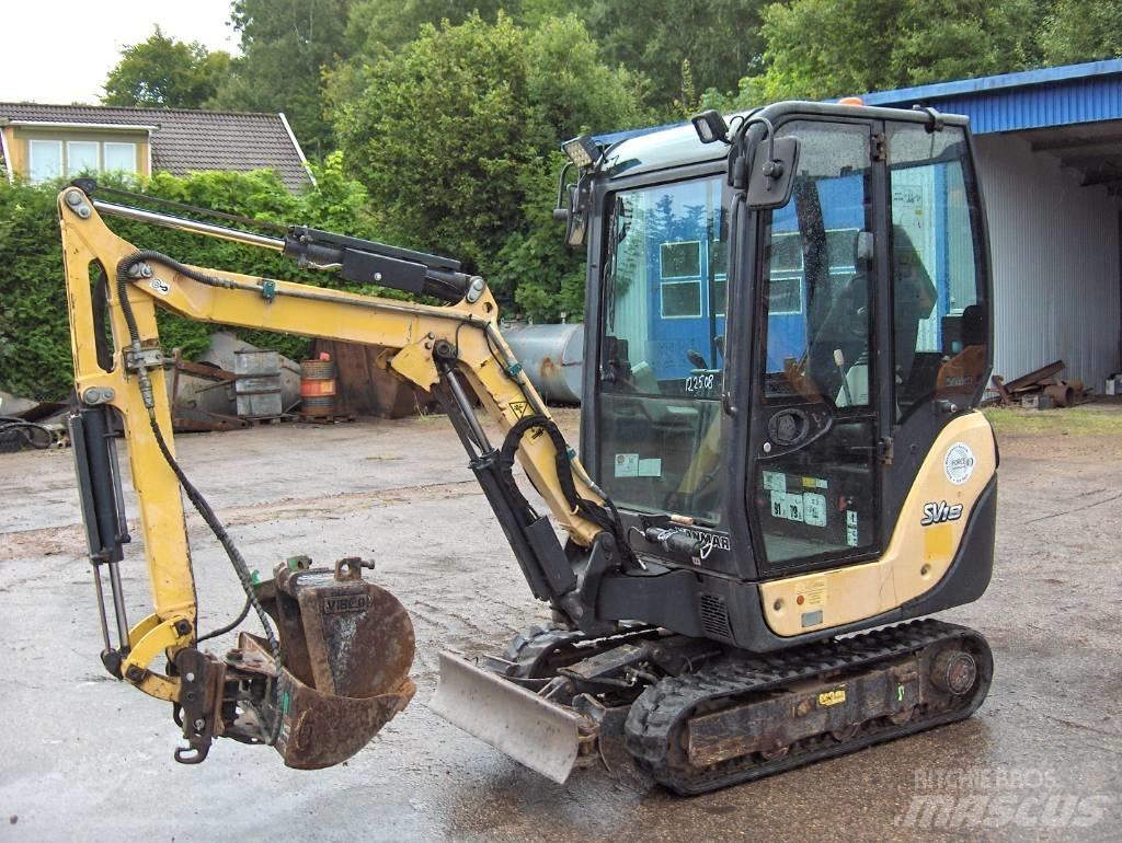 Yanmar SV 18 Minigravere <7t