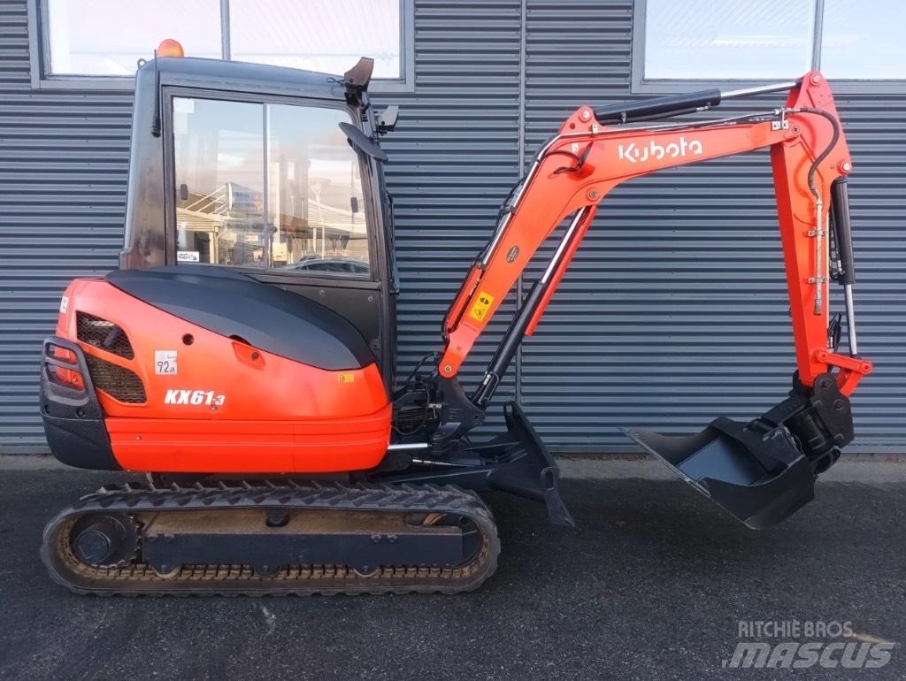 Kubota kx61-3 Minigravere <7t