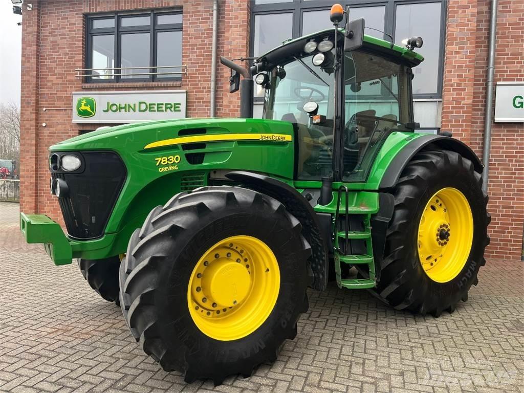 John Deere 7830 Traktorer
