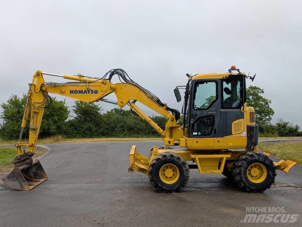 Komatsu PW 98 MR-8 Hjulgravere