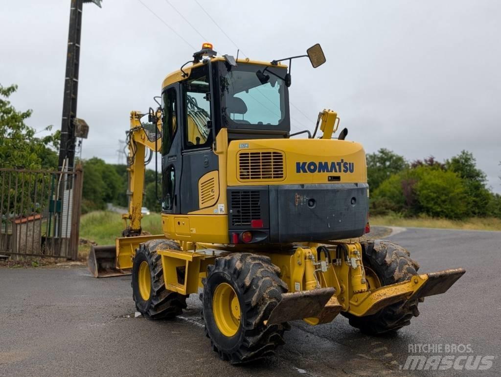 Komatsu PW 98 MR-8 Hjulgravere