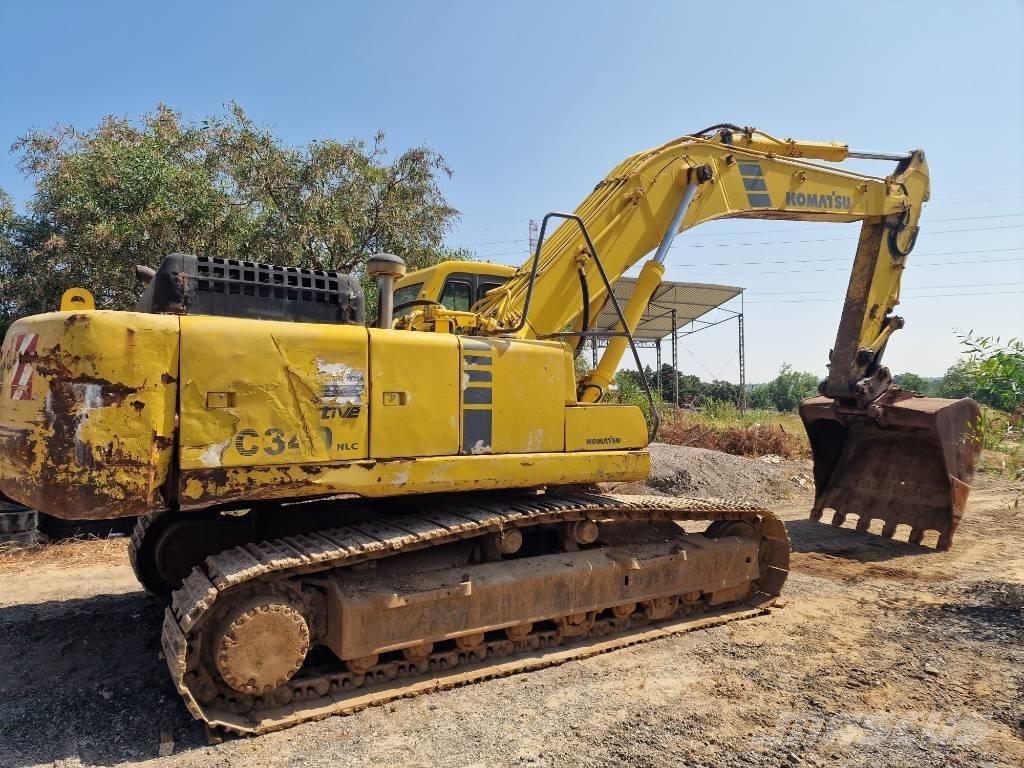 Komatsu PC 340 LC Beltegraver