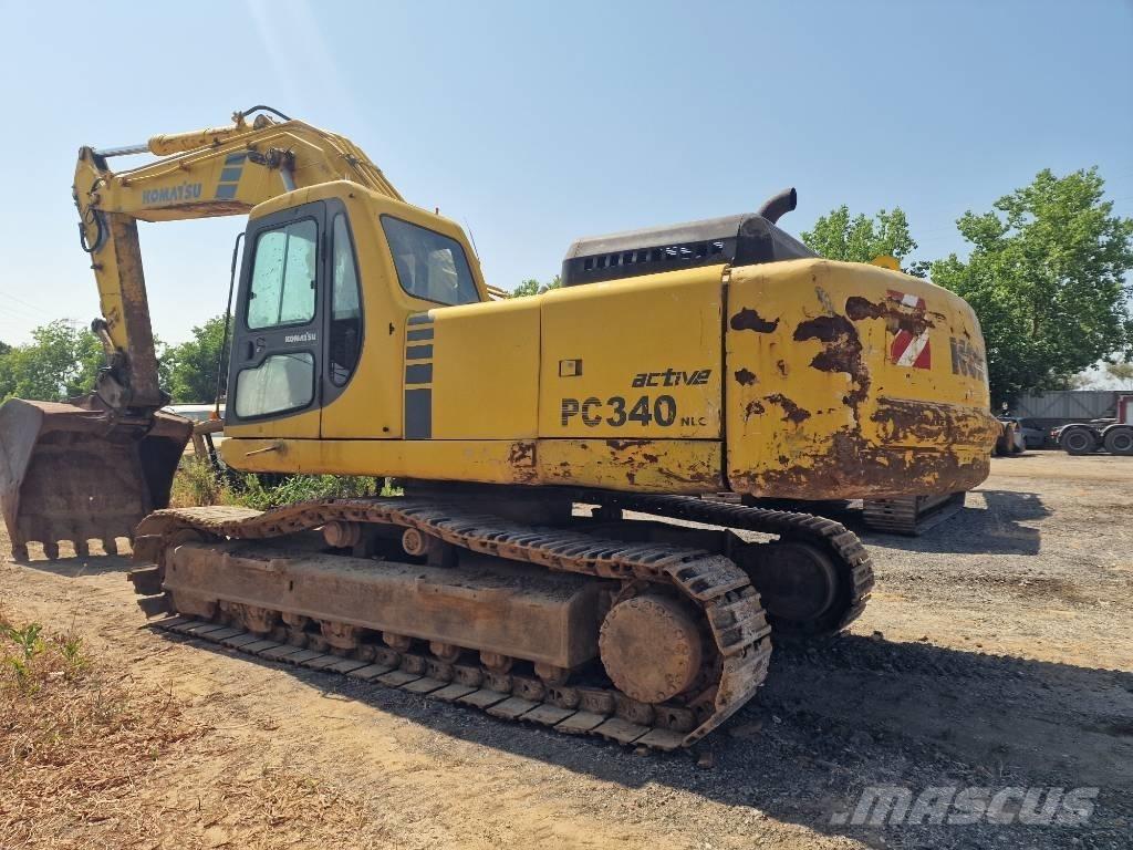 Komatsu PC 340 LC Beltegraver