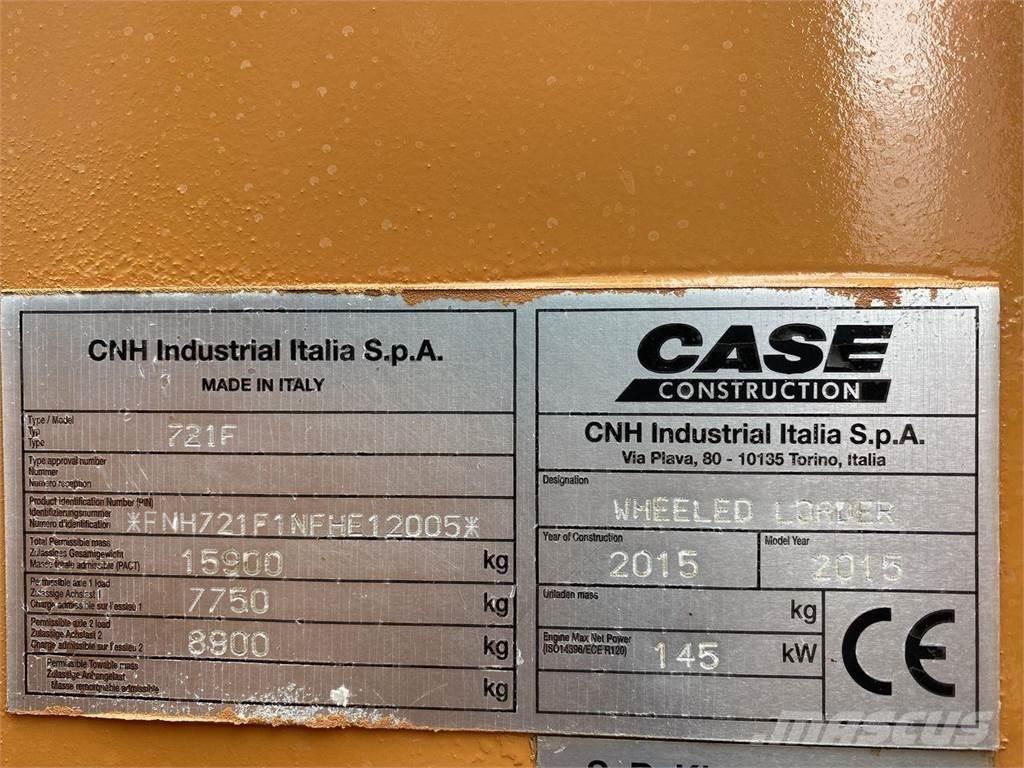 CASE 721F Hjullastere