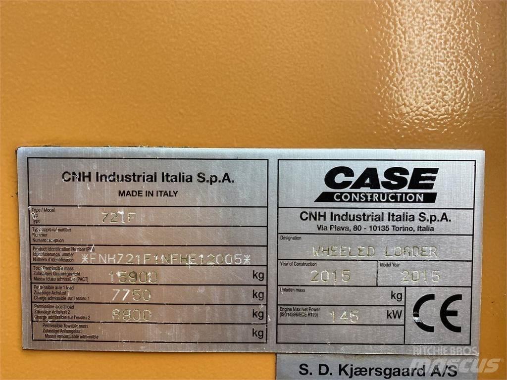 CASE 721F Hjullastere