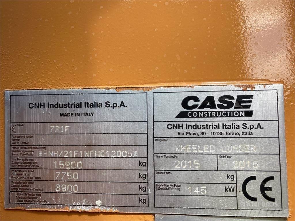 CASE 721F Hjullastere
