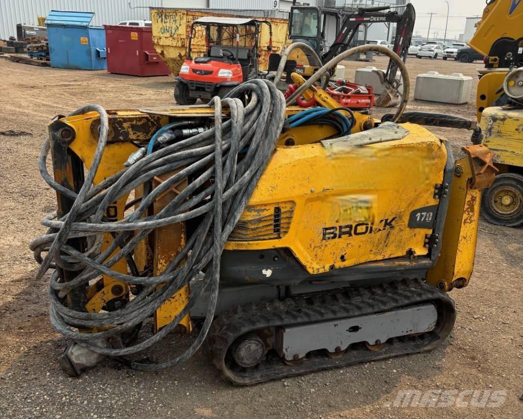 Brokk 170 Minigravere <7t