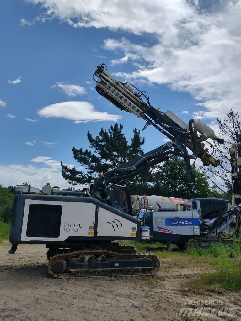  BBURG  HD715 Store borerigger