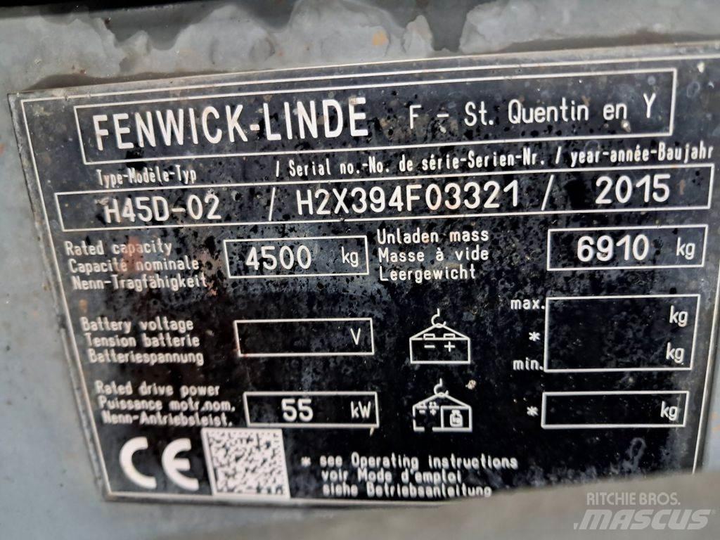 Linde H45D-02 Diesel Trucker