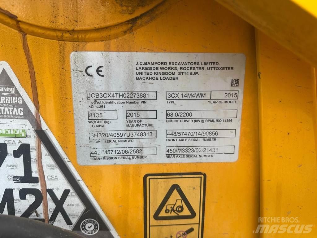 JCB 3CX 14M4WM Traktorgravere