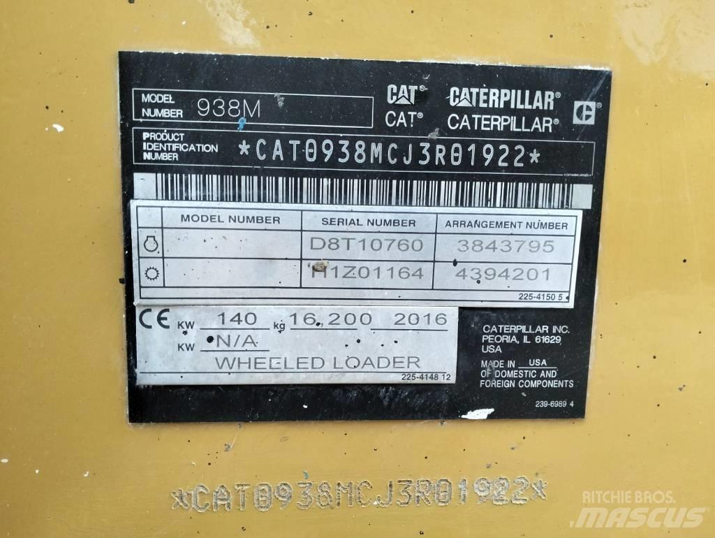 CAT 938 M Hjullastere