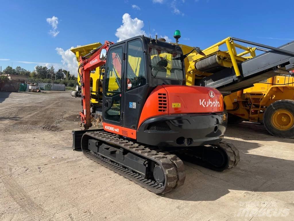 Kubota KX 080-4 Midigravere 7 - 12t