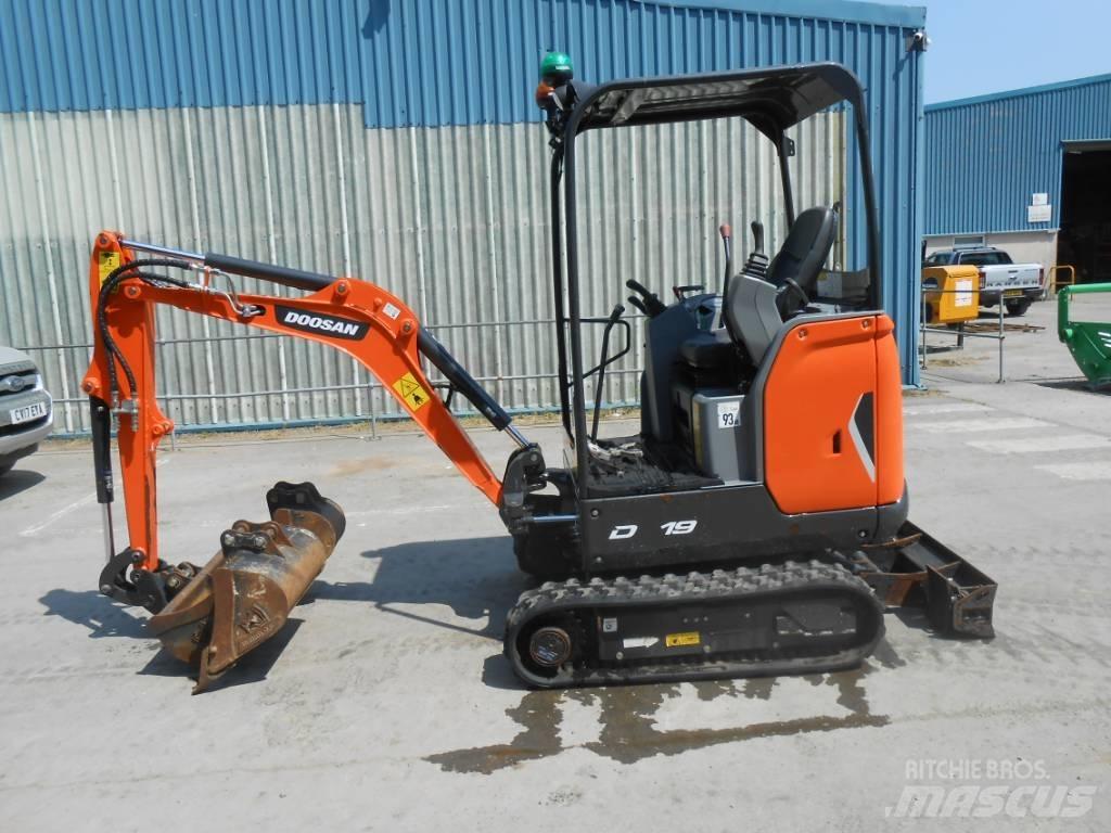 Doosan DX 19 Minigravere <7t