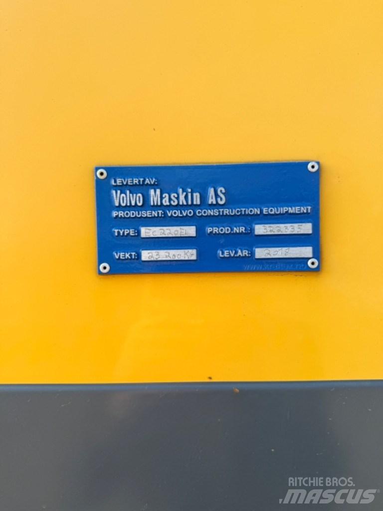 Volvo EC 220 EL Beltegraver