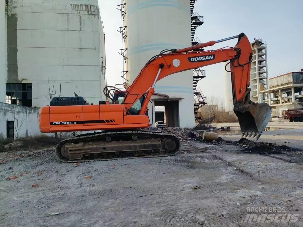 Doosan DX 380 LC Beltegraver