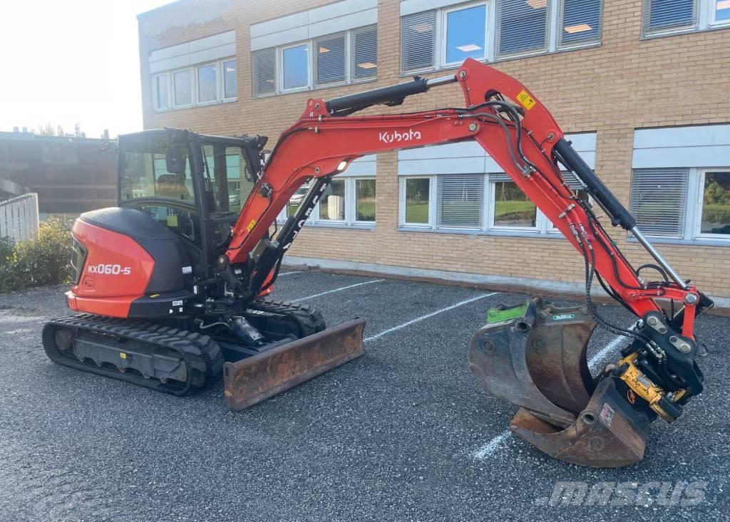 Kubota KX 060-5 Minigravere <7t