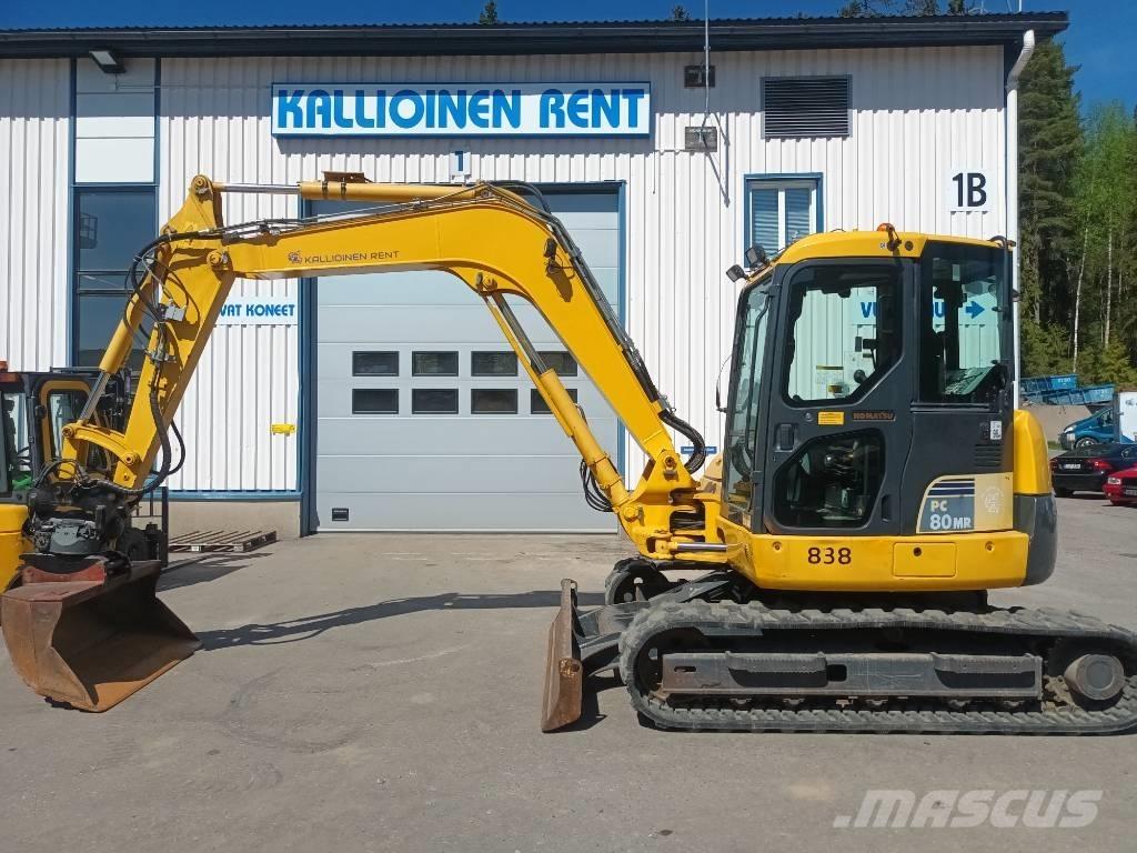 Komatsu PC 80 MR-3 Midigravere 7 - 12t
