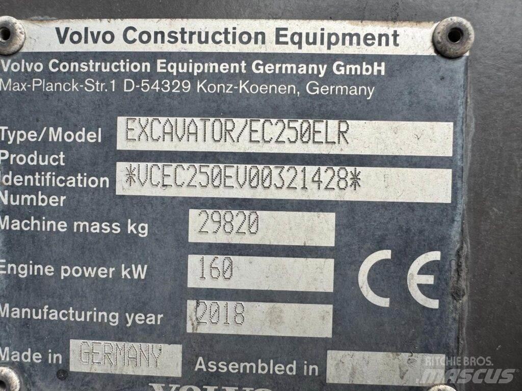 Volvo EC250ELR Beltegraver