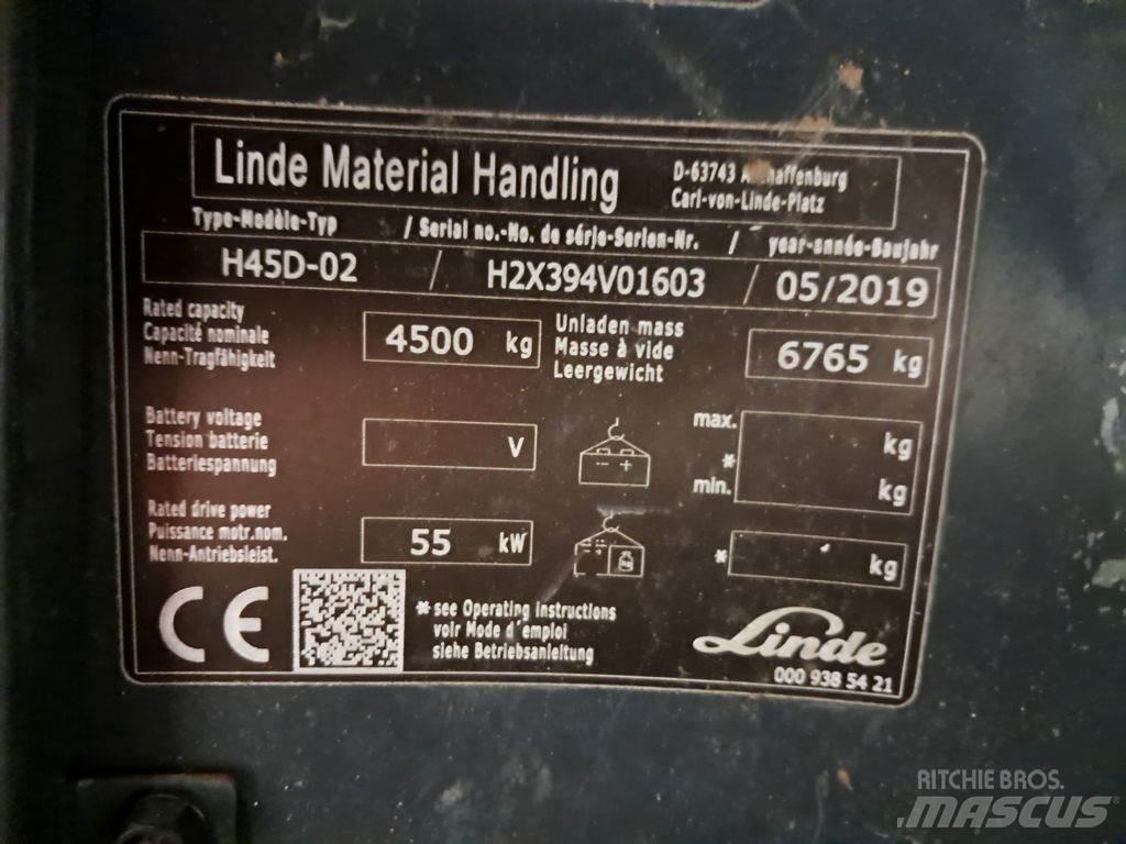 Linde H45D-02 Diesel Trucker