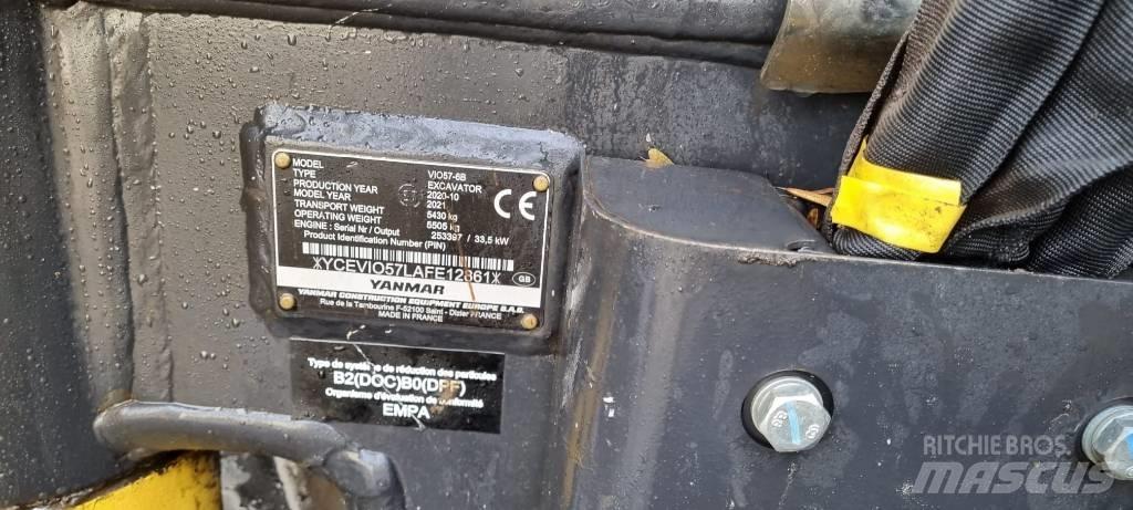 Yanmar Vio 57 Minigravere <7t