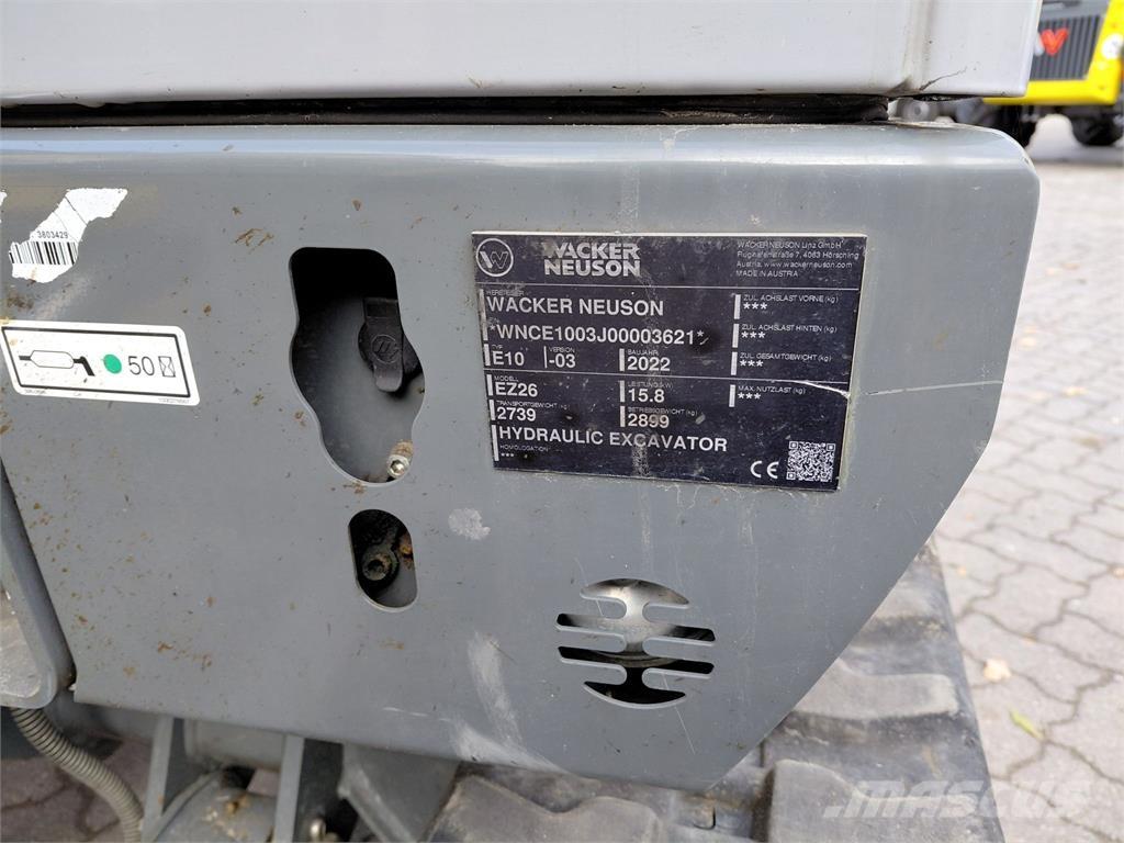 Wacker Neuson EZ26 Beltegraver