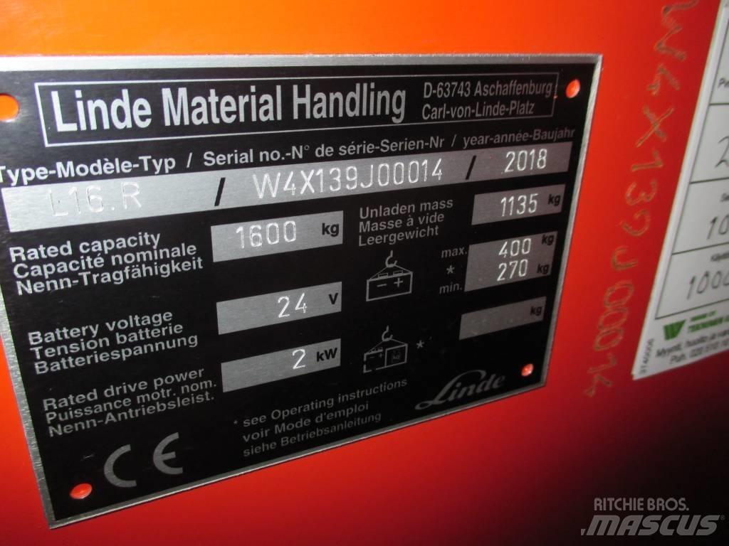 Linde L16R Stablere