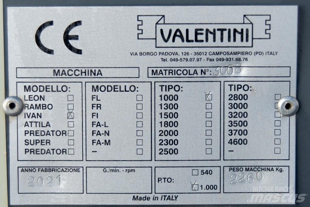 Valentini Ivan 100 Andre veivedlikeholdsmaskiner