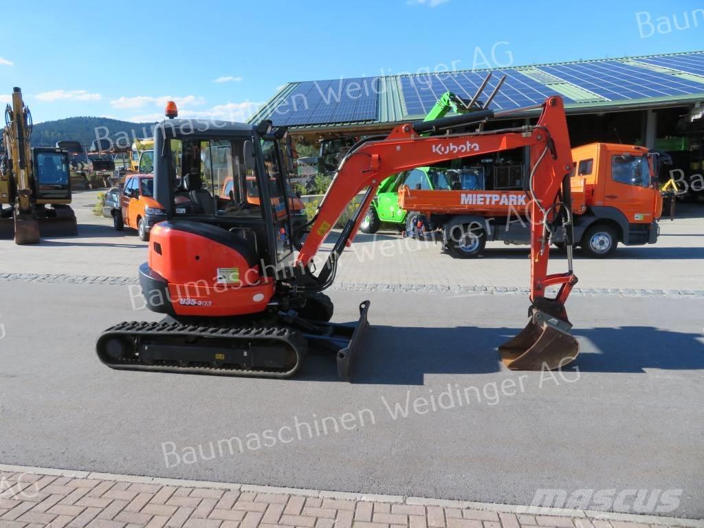 Kubota U 35-3 Minigravere <7t