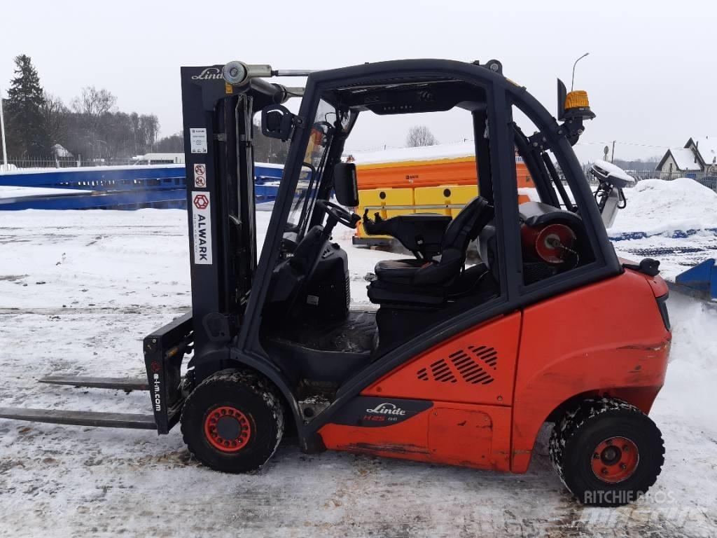 Linde H 25 T Propan trucker