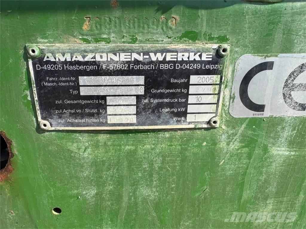 Amazone ZG-B 8200 Kunstgjødselspreder